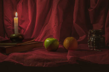 Still life with fruits