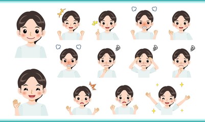 清楚な服装をした若い女性