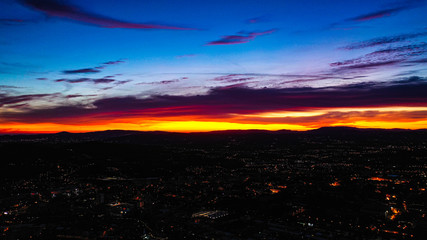 Sunset in Braga, Portugal. This was a dificult sunset to shot, there´s a few sunset´s like this...