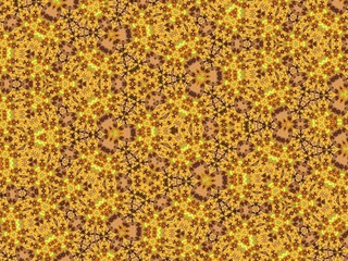 Illustration of an abstract colorful geometric background with beautiful patterns. Kaleidoscope art
