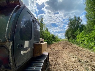 Galotrax Mulcher Vegetation