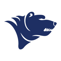 Bear Vector illustration for Icon, Symbol, and Logo. EPS 10 Editable Stroke