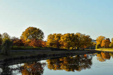 Kepa Potocka park in Warsaw