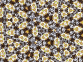 Kaleidoscopic pattern texture abstract wallpaper. Abstract modern art