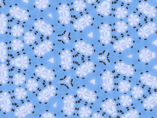 Kaleidoscopic pattern texture abstract wallpaper. Abstract modern art