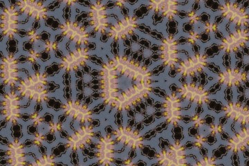 Kaleidoscopic pattern texture abstract wallpaper. Abstract modern art