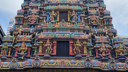 Hindu temple details
