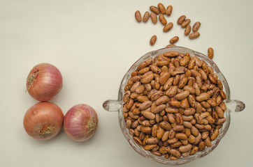 Kidney beans in a bowl 