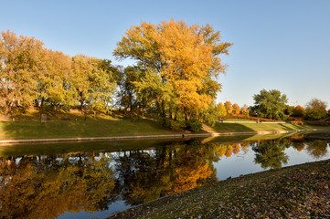 Kepa Potocka park in Warsaw