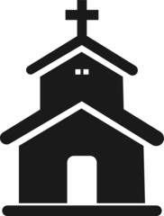 church icon vector