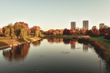 Kepa Potocka park in Warsaw