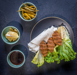 A traditional Anatolian dish, Çiğköfte