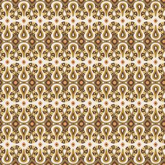 African tribal seamless pattern. Camouflage background 