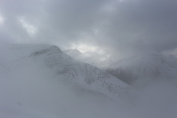 Whistlers peak - Jasper Canada