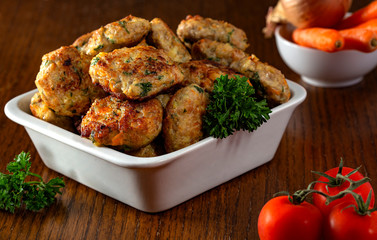 Chiftele - Romanian traditional meatballs