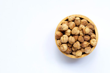 Siam Cardamom or Kapulaga on white background.