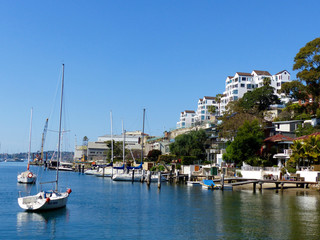 boats in the harbour