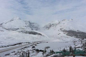 Athabasca Glacier icefields parkway Canada