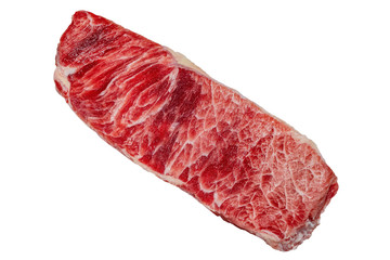 Food Ingredients : A Piece Of Sirloin Steak Without Background