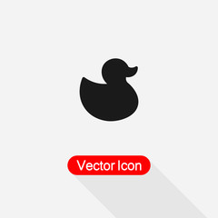 Duck Icon Vector Illustration Eps10