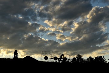 One August evening after the harvest