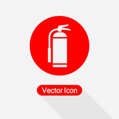 Fire Extinguisher Icon Vector Illustration Eps10