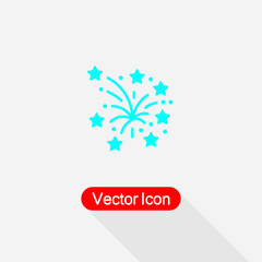 Fireworks Icon Vector Illustration Eps10