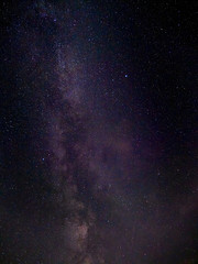Milchstraße am Sternenhimmel