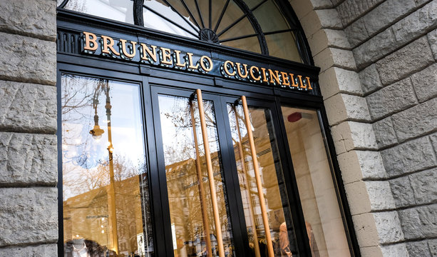 Brunello Cucinelli Store. Berlin, Germany - May 08, 2020