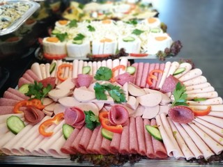 buffet breakfast and meals
