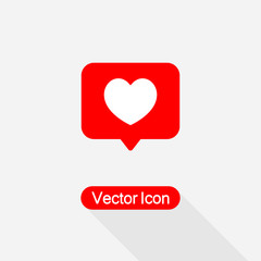 Love Icon, Hearts Icon Vector Illustration Eps10