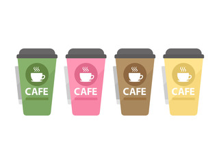 チルドカップのドリンクのイラスト