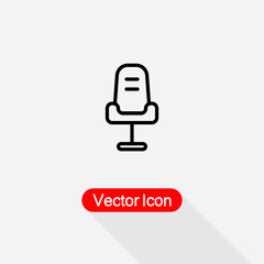 Office Chair Icon vector illustration Eps10