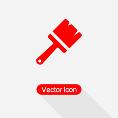 Paint Brush Icon Vector Illustration Eps10