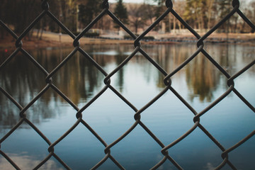 chain link fence