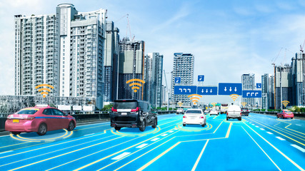 Autonomous car sensor system concept for safety of driverless mode car control . Future adaptive...