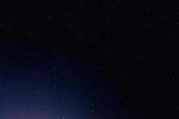 Fototapeta na wymiar Bright starry night sky