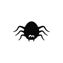 Spider vector isolated