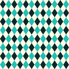 Seamless rhombus background. Geometric background.