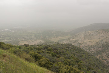 View from the top of the mountain.