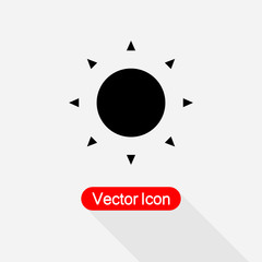 Sun Icon Vector Illustration Eps10