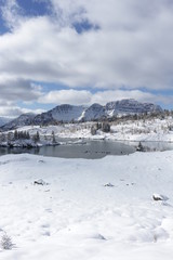 Sunshine Meadows in winter - Banff - Canada