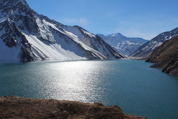 Embalse el yeso, Chile