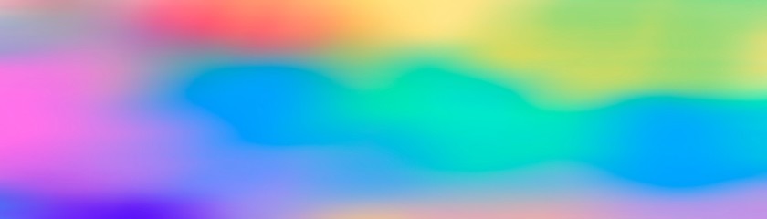 Watercolor paint like art gradient illustration abstract background pastel ombre style. Iridescent template for brochure, banner, wallpaper, mobile screen. Neon hologram theme