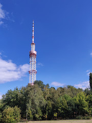 tower with TV transmission on it, Ukraine, Kiev