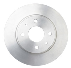 Car brake disc on a white background. Isolated
