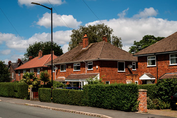 Semi detached houses in Manchester, United Kingdom