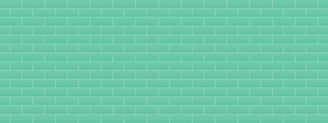 Green colorful brick wall abstract background texture wallpaper interior pattern seamless art graphic design 