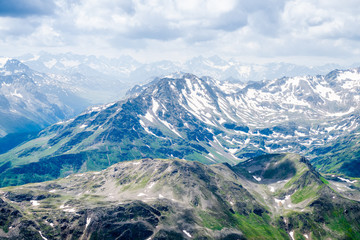 Alps Mountains. Alpine Austria Mountain