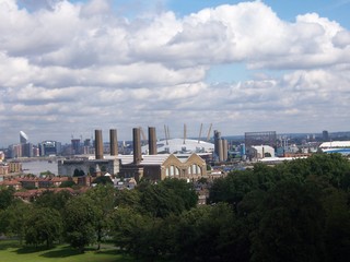 Obraz premium view from the top of the city of london